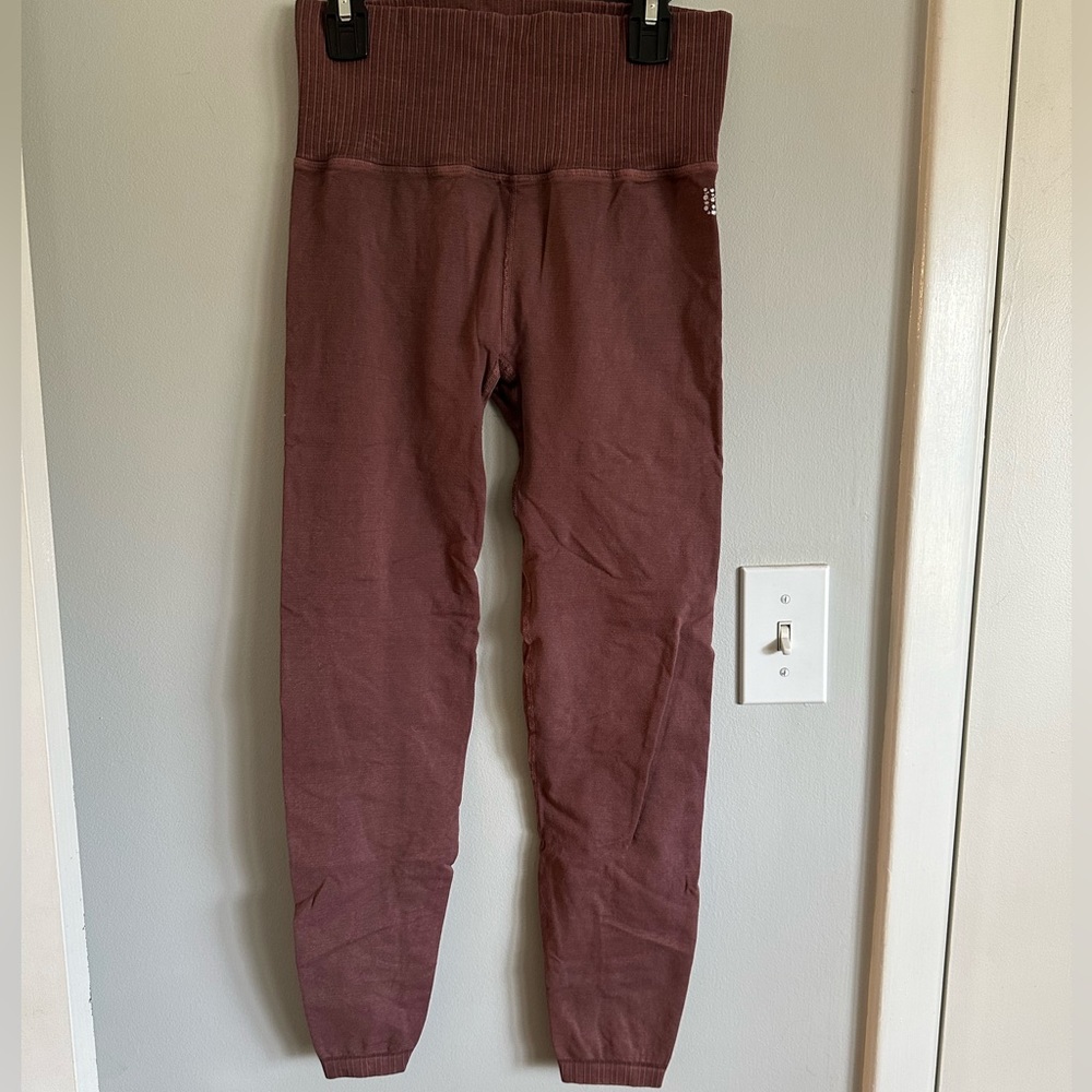 Free People High-Rise 7/8 Length Good Karma Leggings, Size M/L
